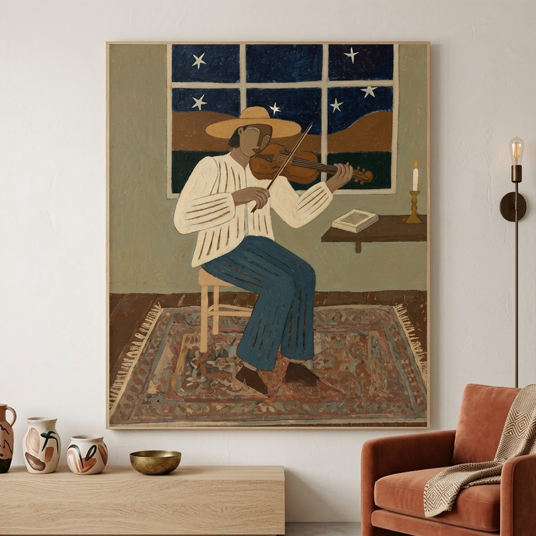 Vintage Americana Art #VA058