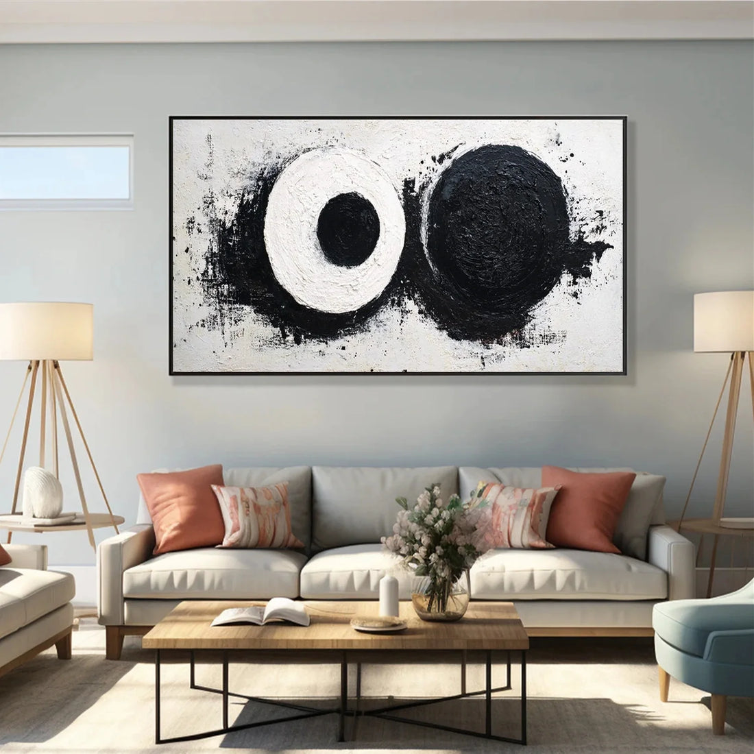 Abstract Canvas Art #WS1038