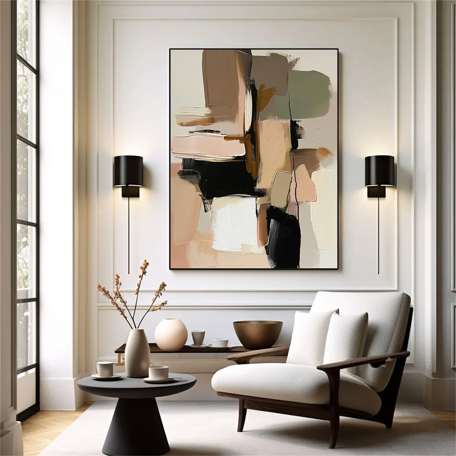 Abstract Canvas Art #WS659