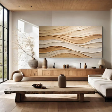 Minimalist Textured Canvas Art #MM371