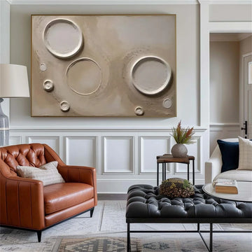 Minimalist Textured Canvas Art Set of 3 #MM308