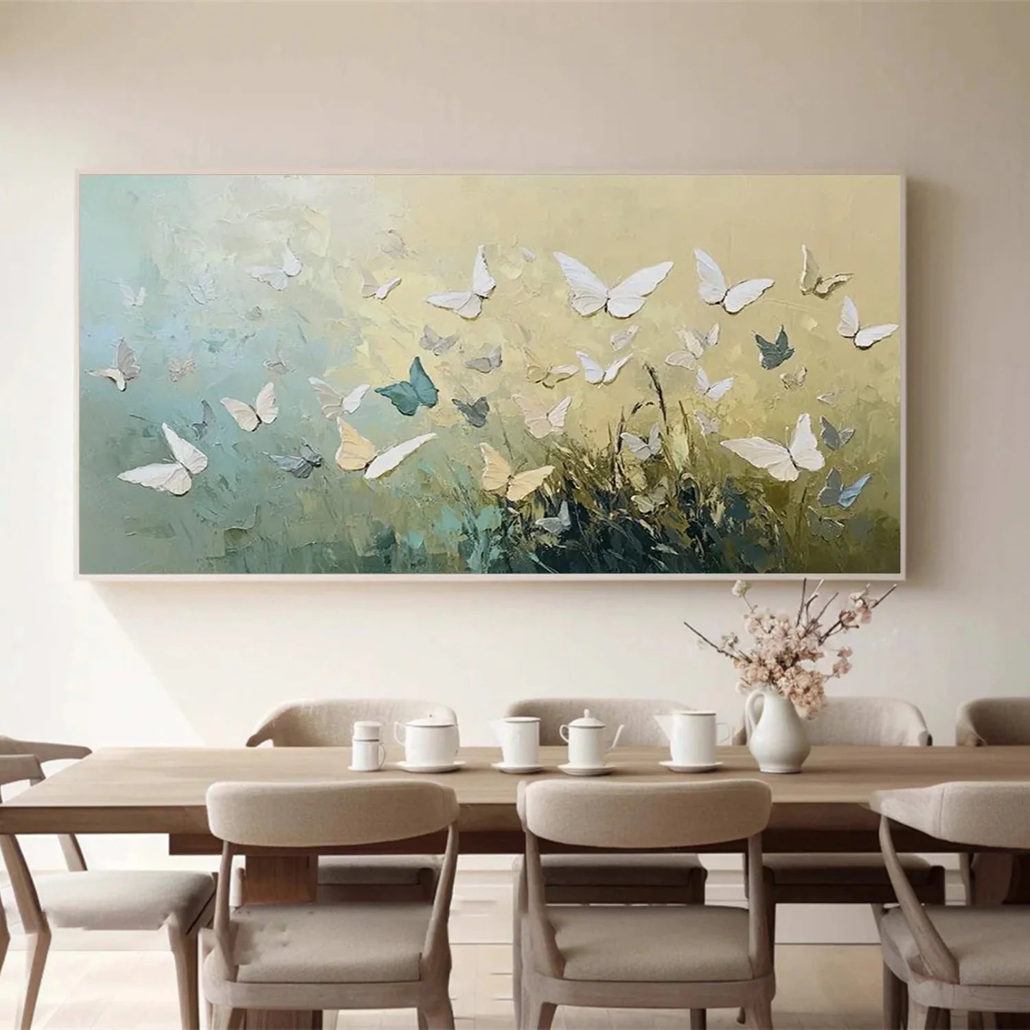 Flower & Tree Abstract Wall Art #ML117