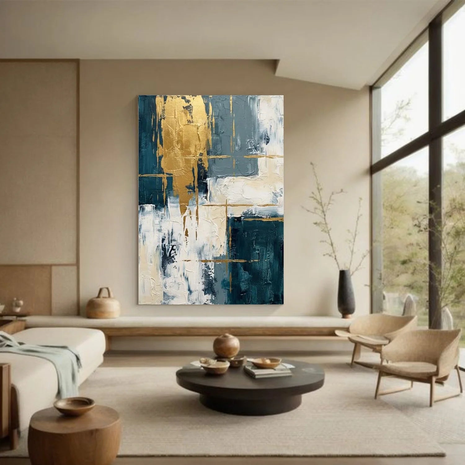 Abstract Canvas Art #WS1035
