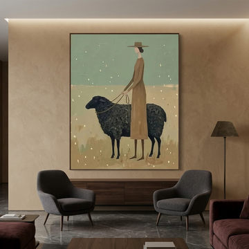 Vintage Americana Art #VA065