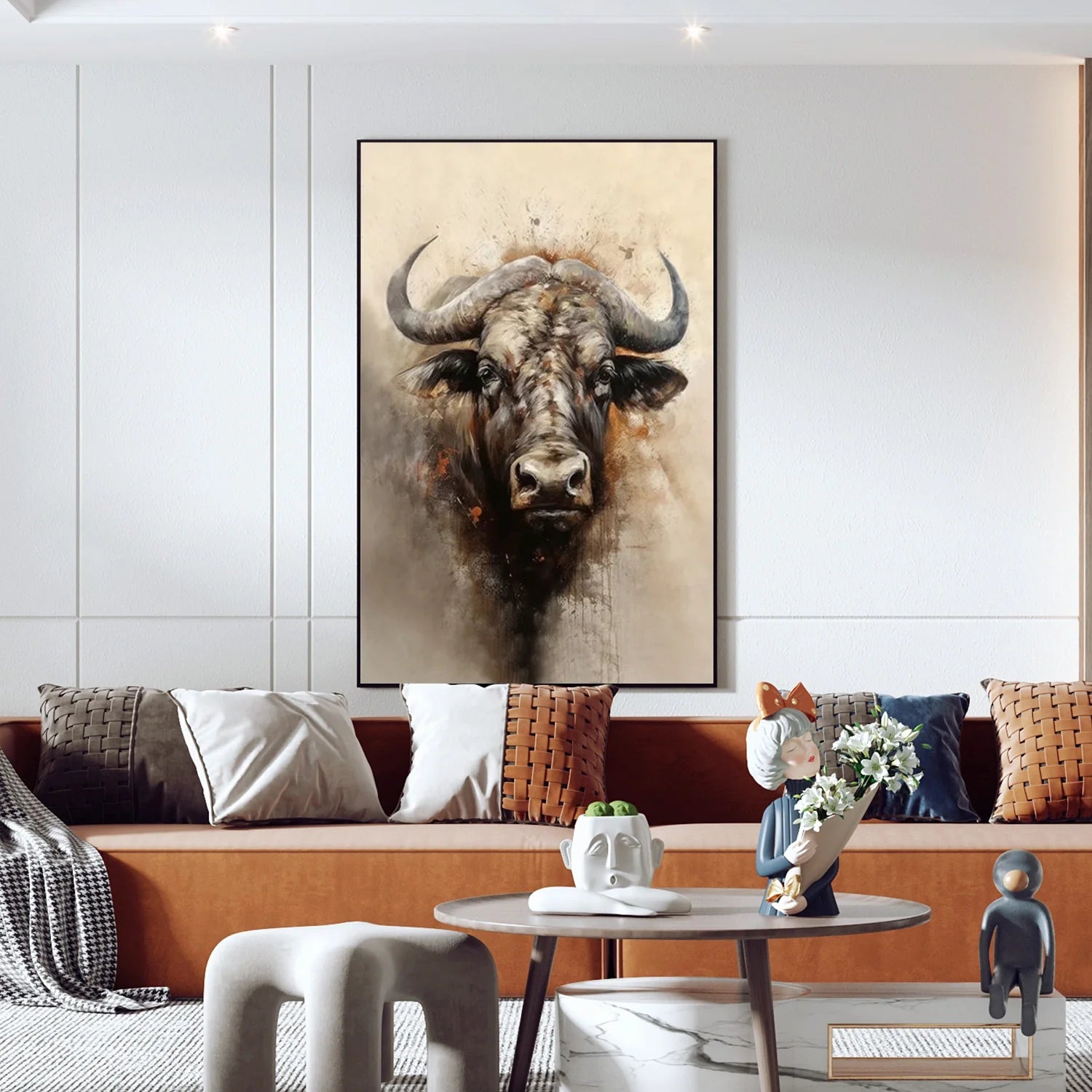 Abstract Animal Wall Art #AL134