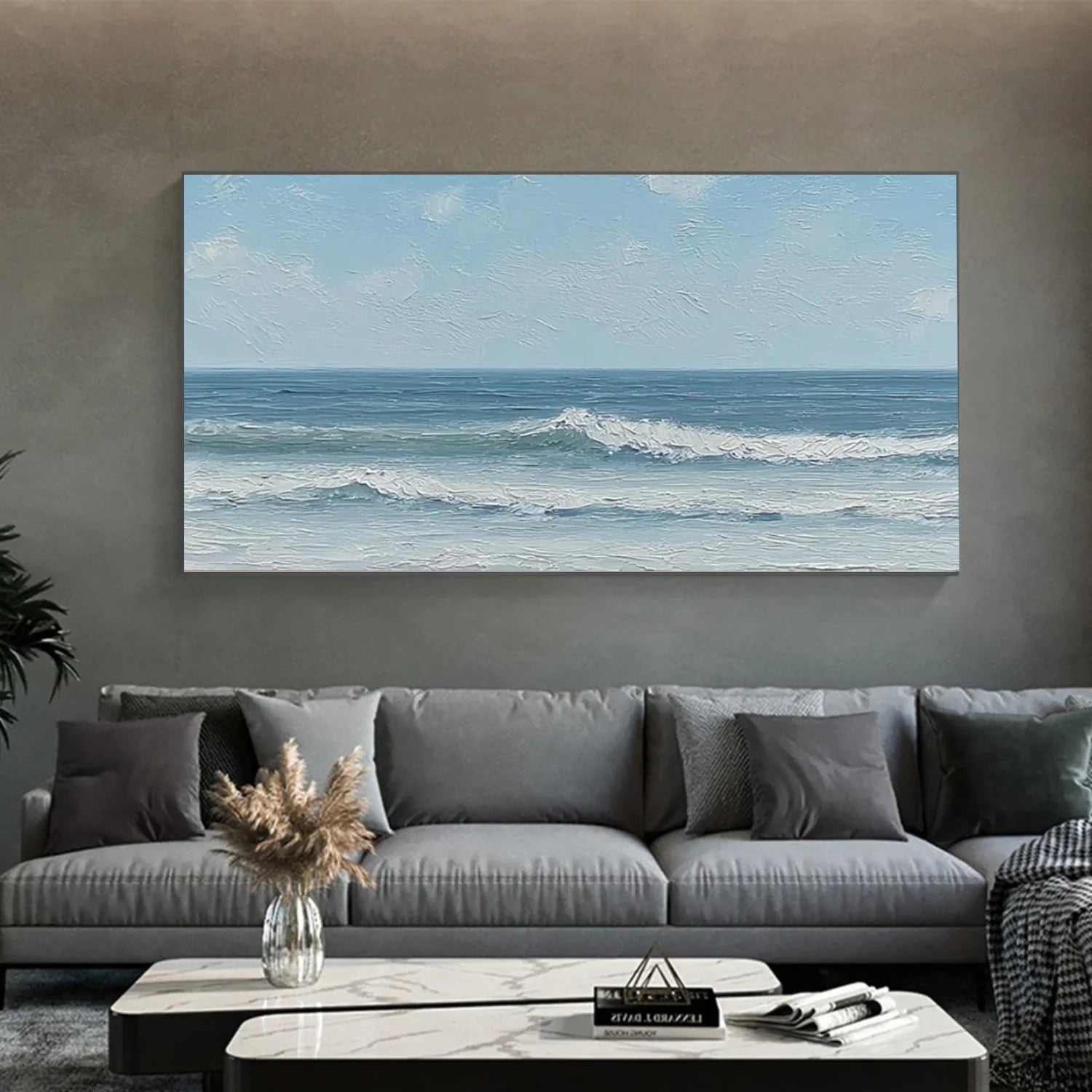 Sea & Sky Abstract Wall Art #MS255