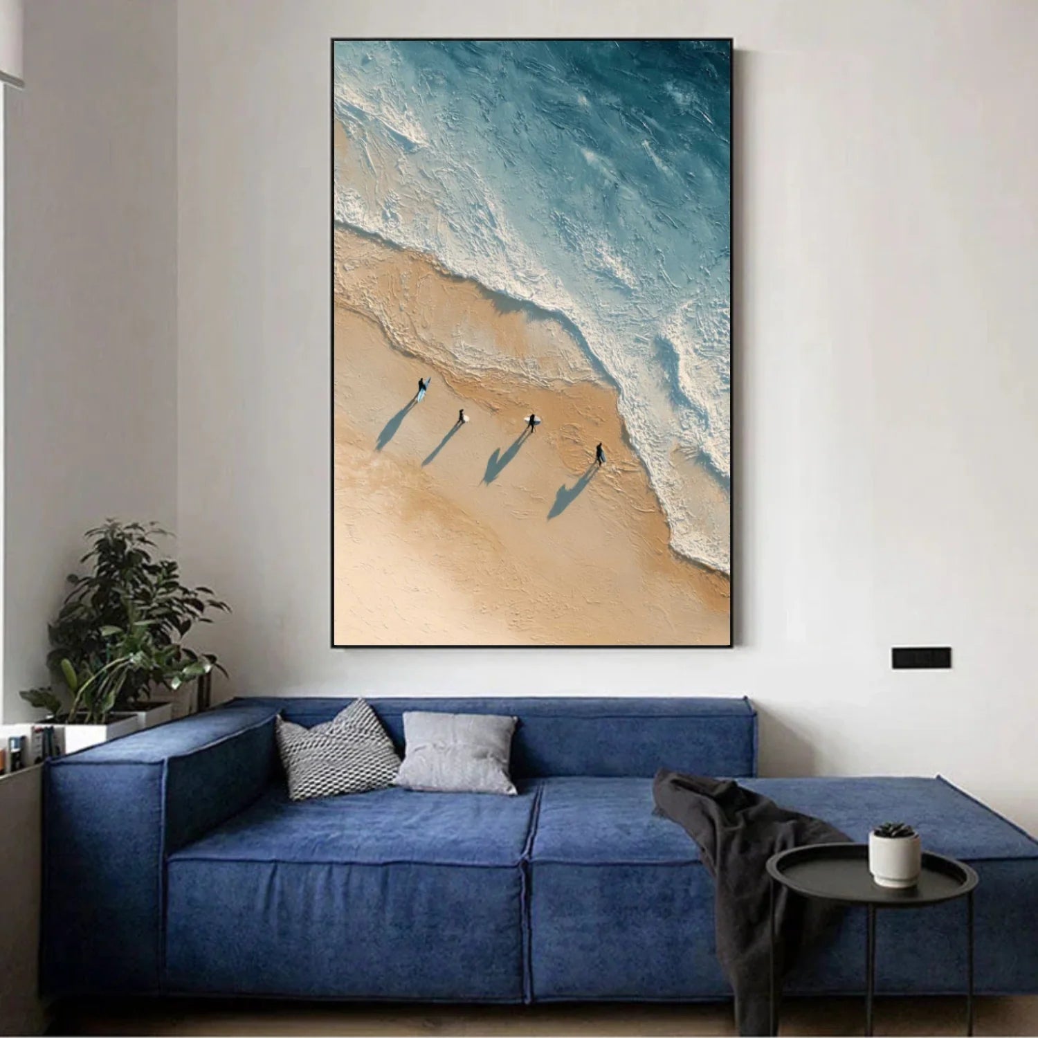 Sea & Sky Abstract Wall Art #MS283