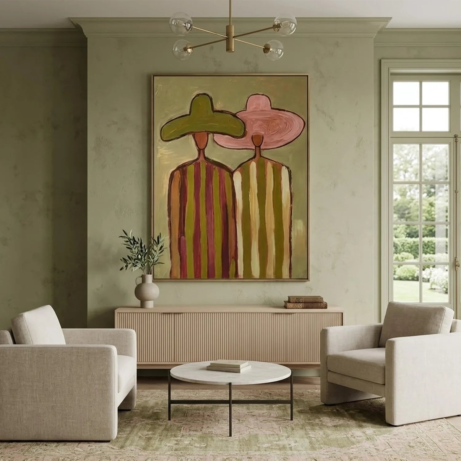 Vintage Americana Art #VA041