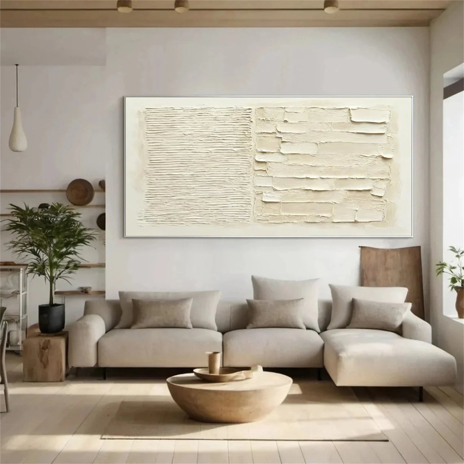Minimalist Textured Canvas Art #MM285