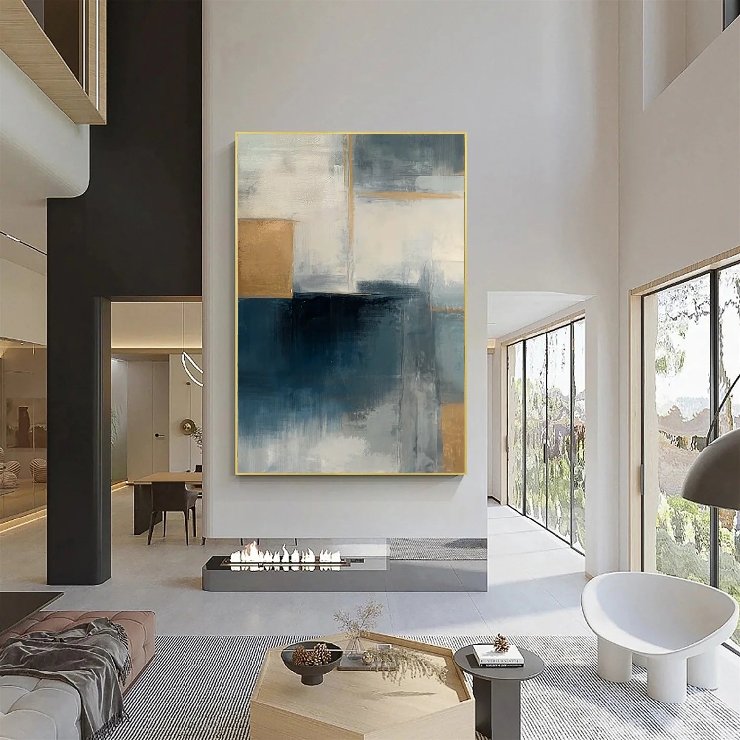 Abstract Canvas Art #WS584