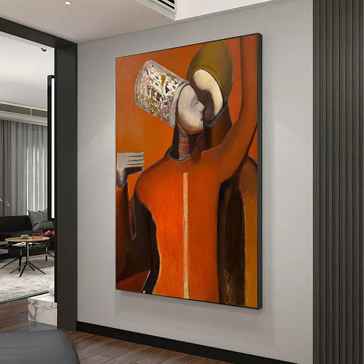 Abstract Portrait Wall Art #AP060