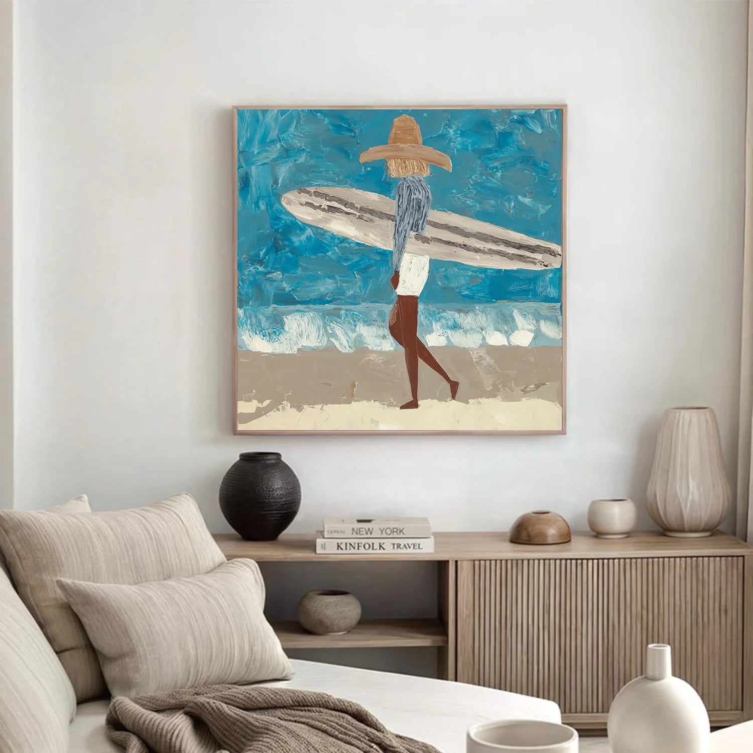 Abstract Portrait Wall Art #AP099