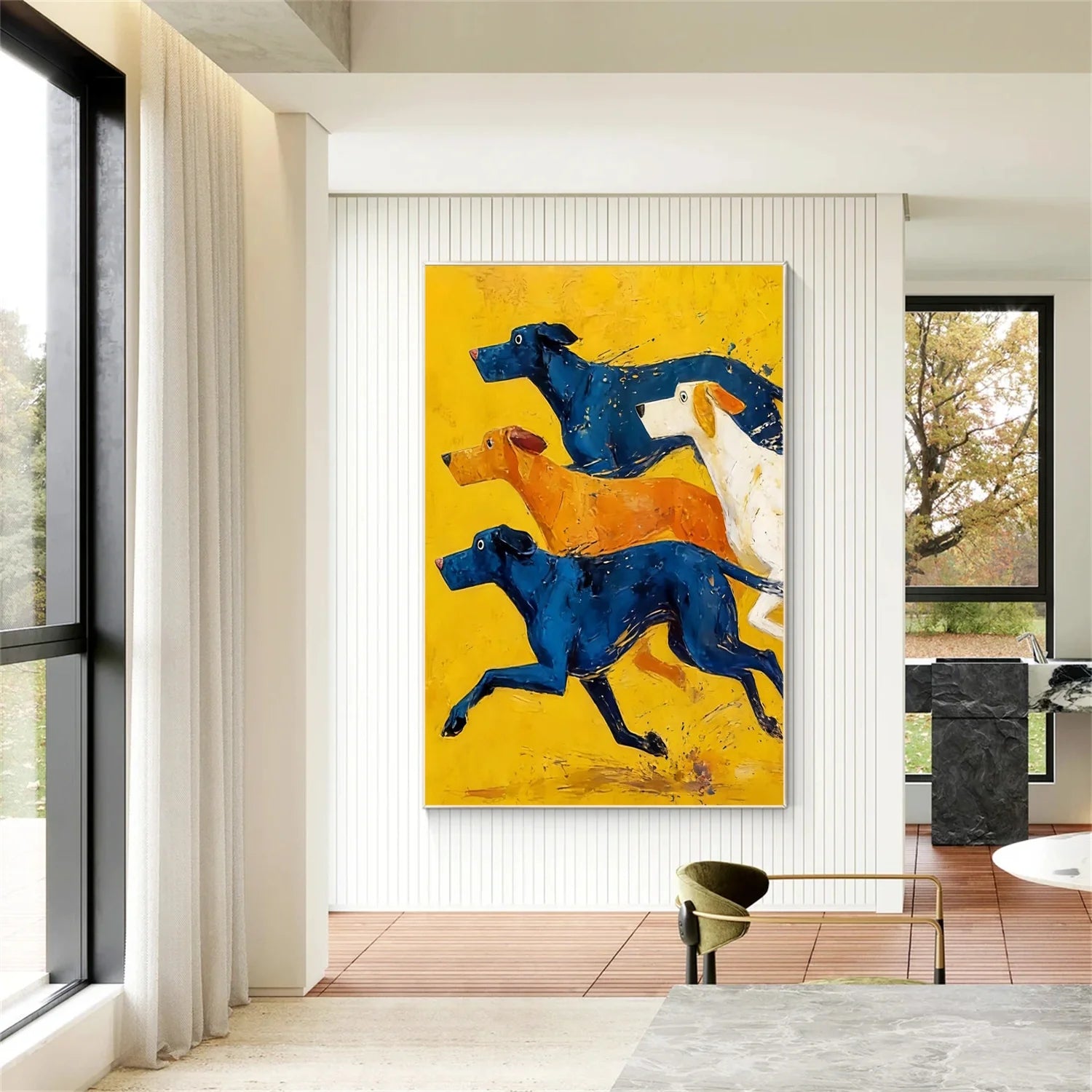 Abstract Animal Wall Art #AL200