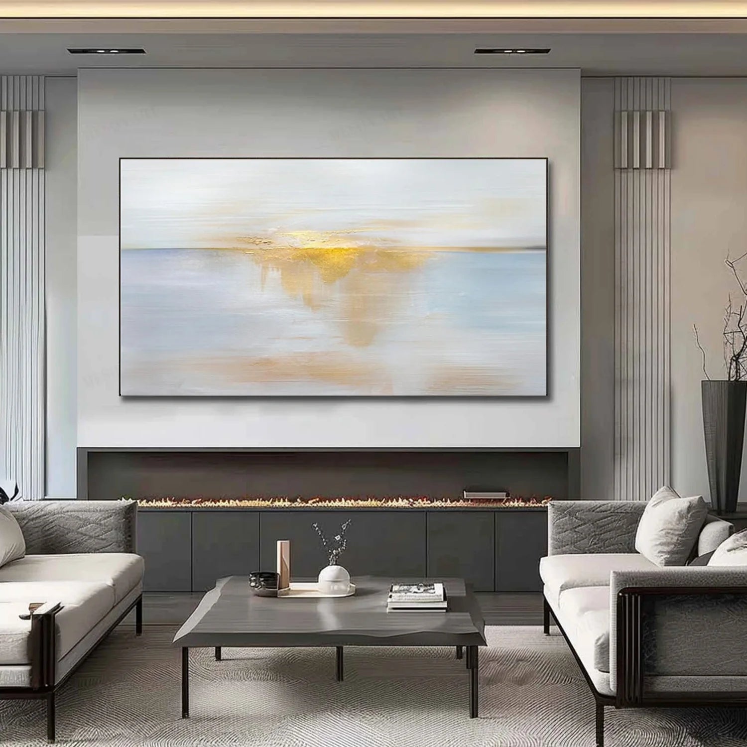 Abstract Canvas Art #WS654