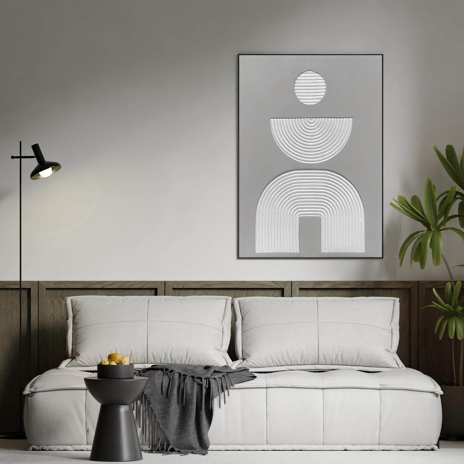 Minimalist Textured Canvas Art #MM275