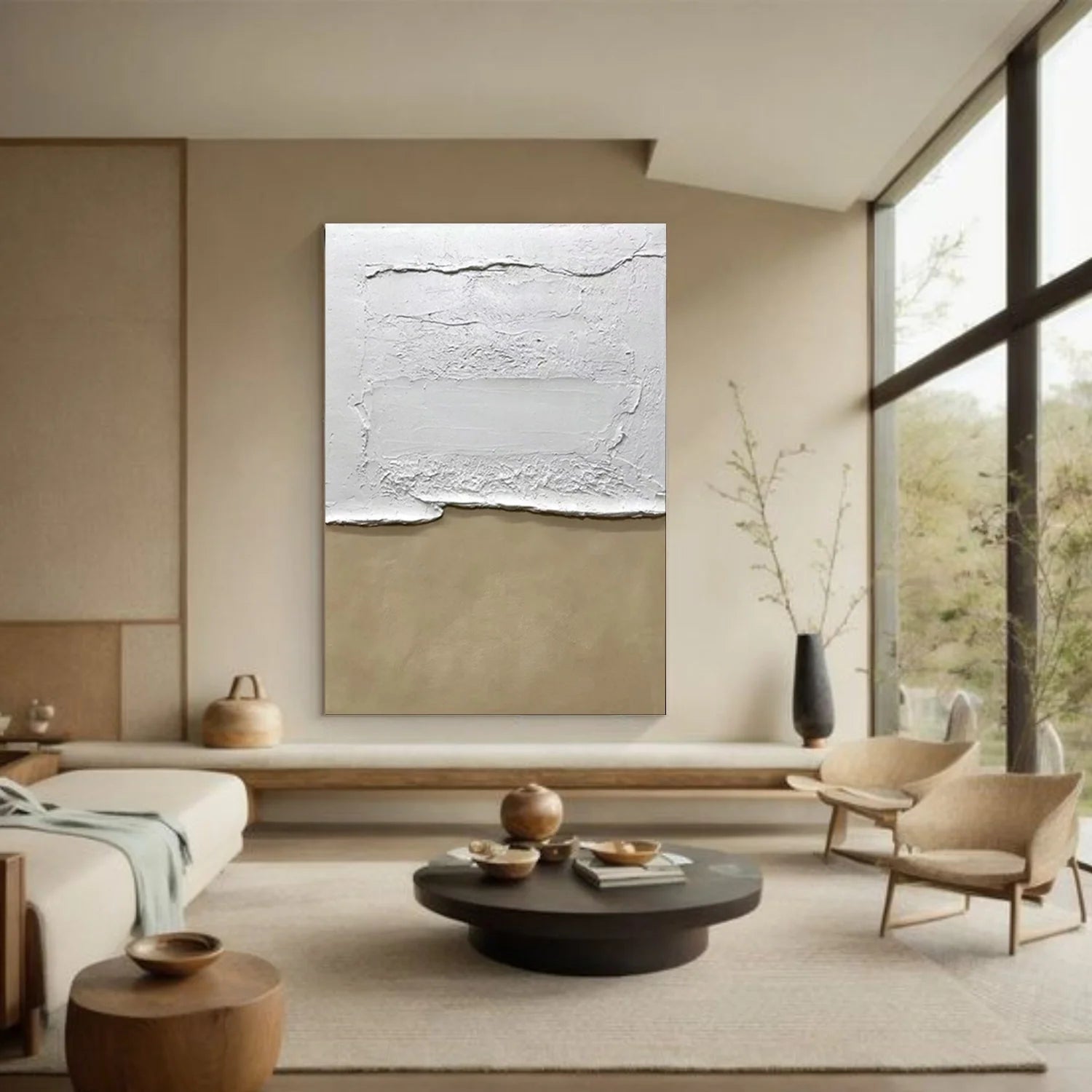 Minimalist Textured Canvas Art #MM365
