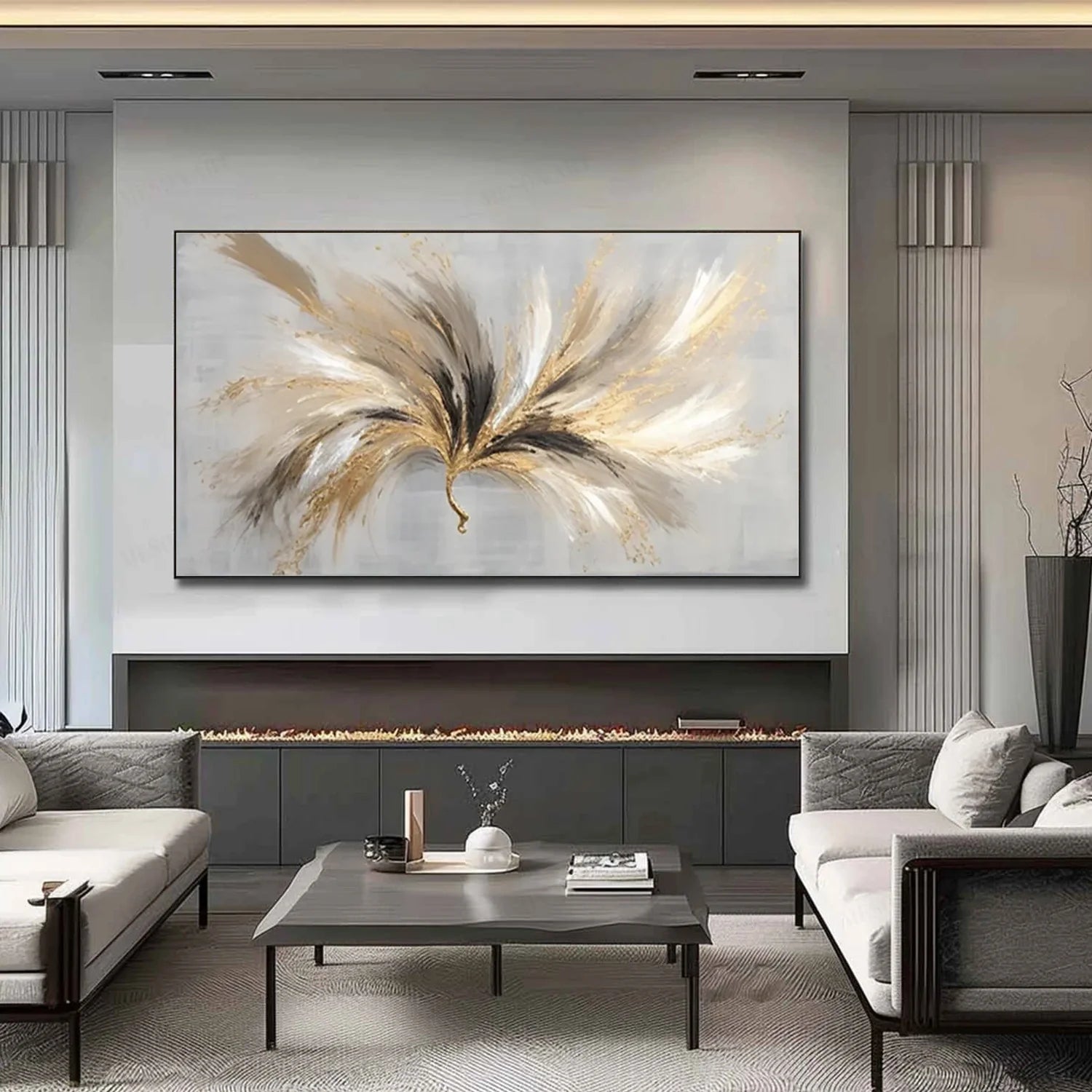 Abstract Canvas Art #WS655