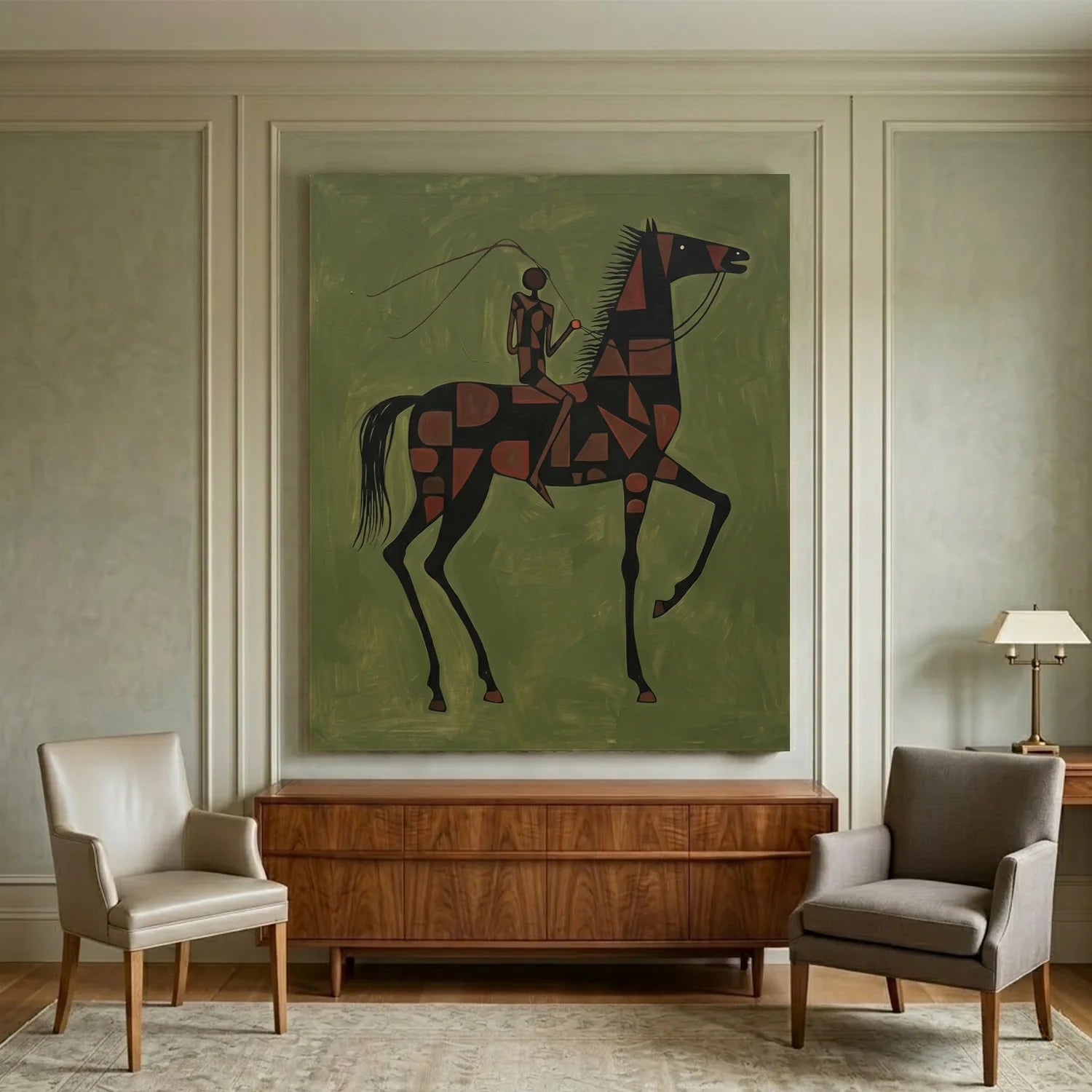 Vintage Americana Art #VA077