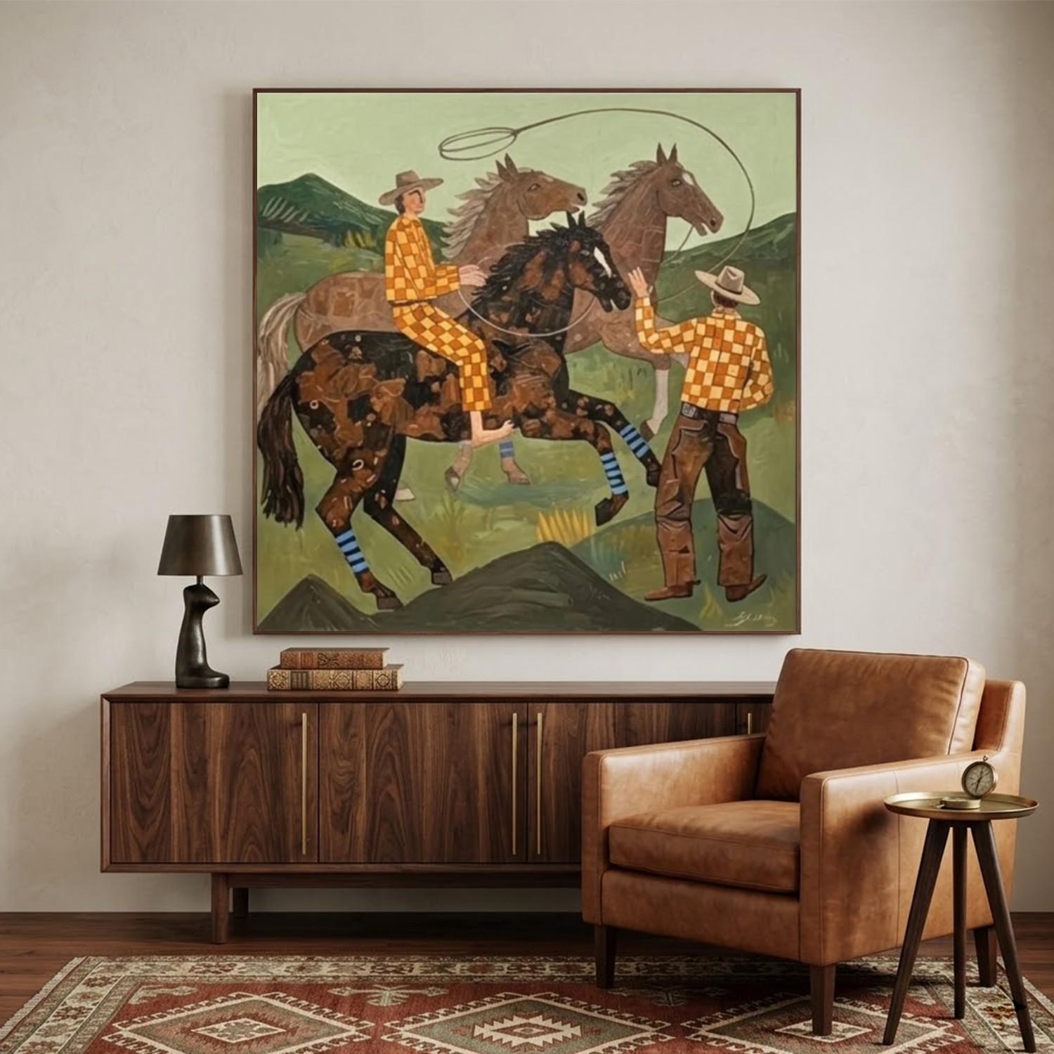Vintage Americana Art #VA075