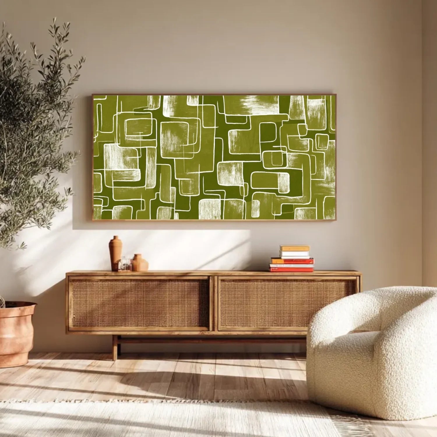 Abstract Canvas Art #WS1047