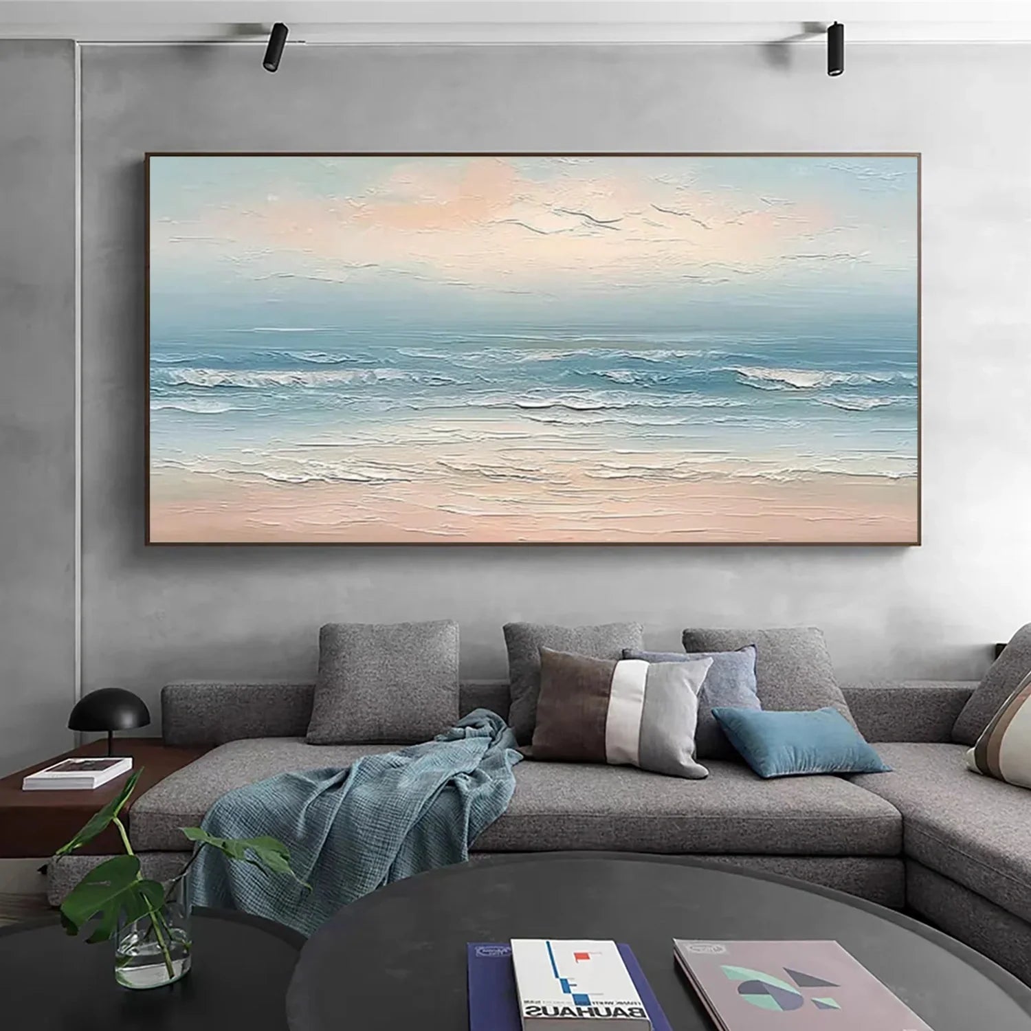 Sea & Sky Abstract Wall Art #MS256
