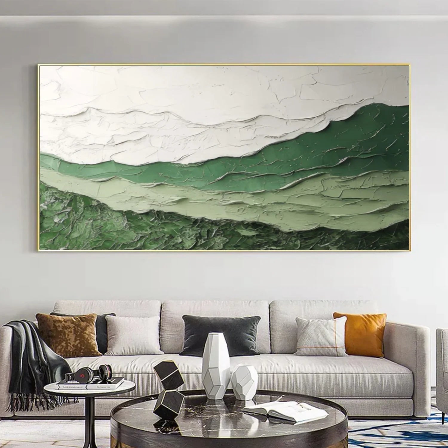 Abstract Textured Canvas Art #WS1041