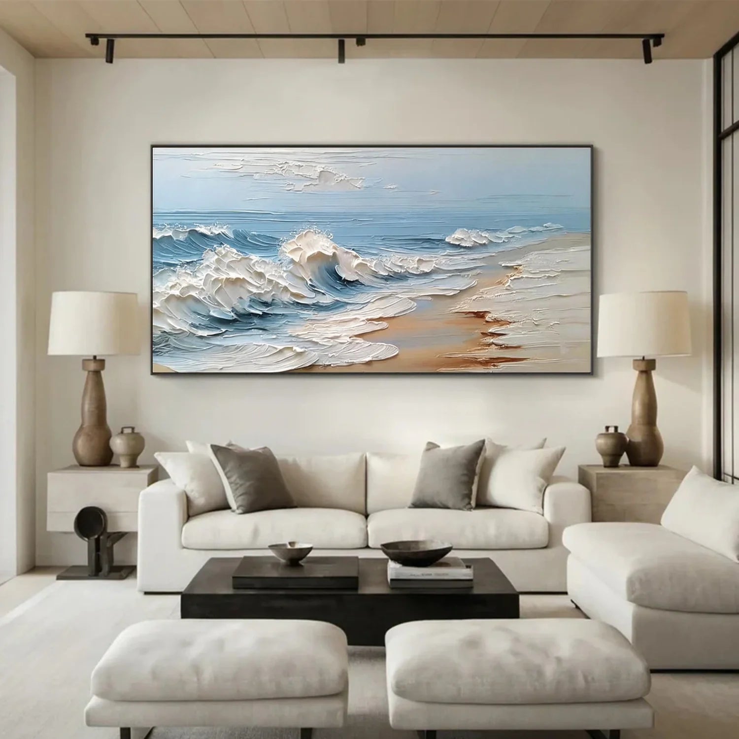 Sea & Sky Abstract Wall Art #MS296