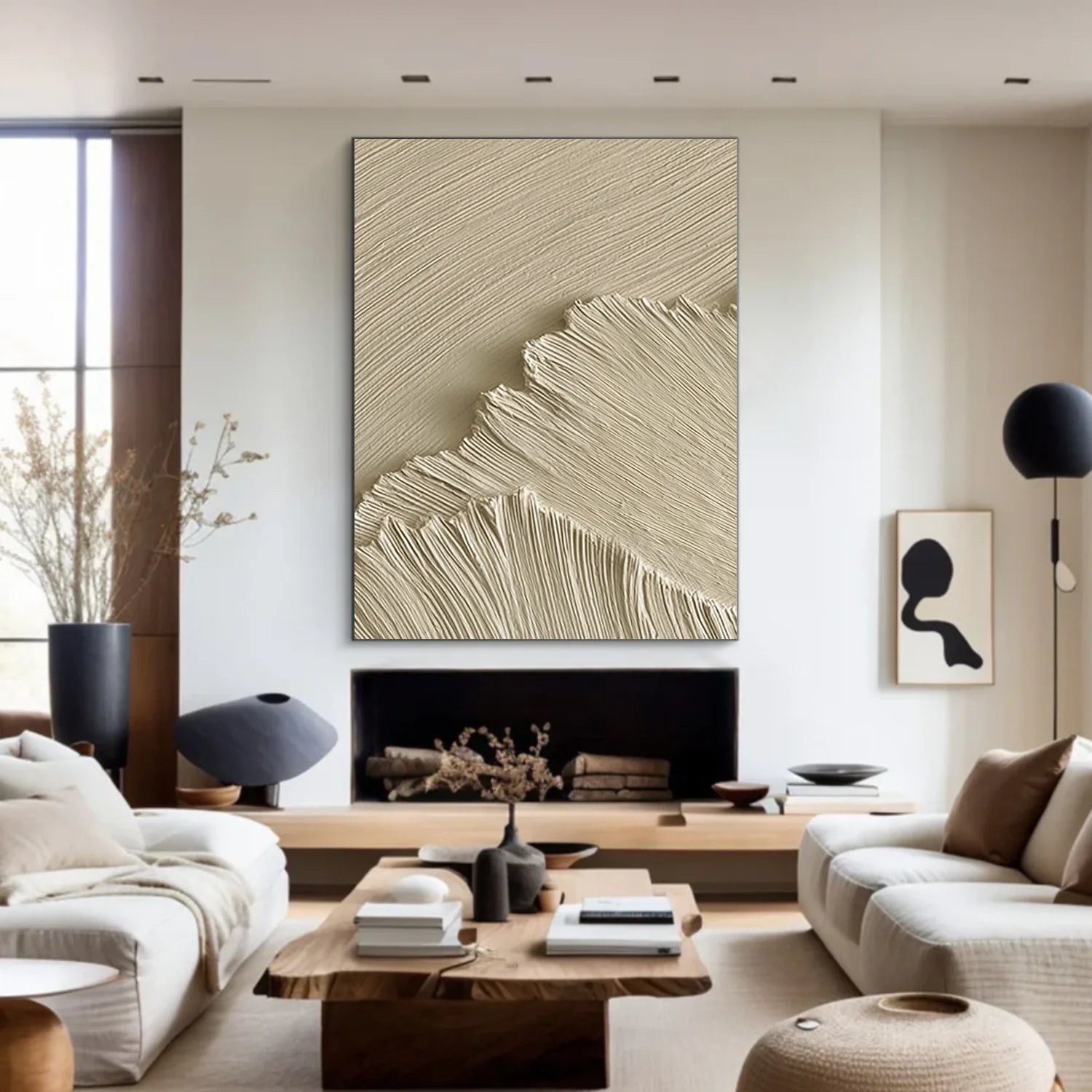 Sea & Sky Minimalist Textured Wall Art #MS247