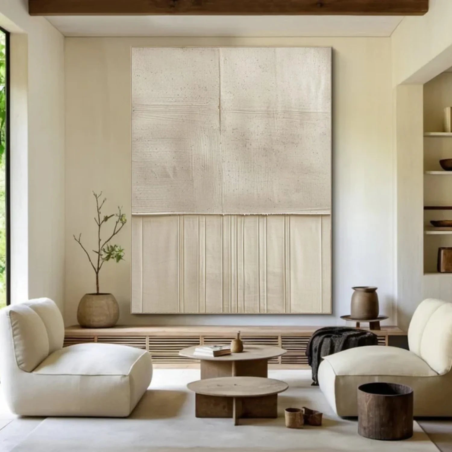 Minimalist Textured Canvas Art #MM357