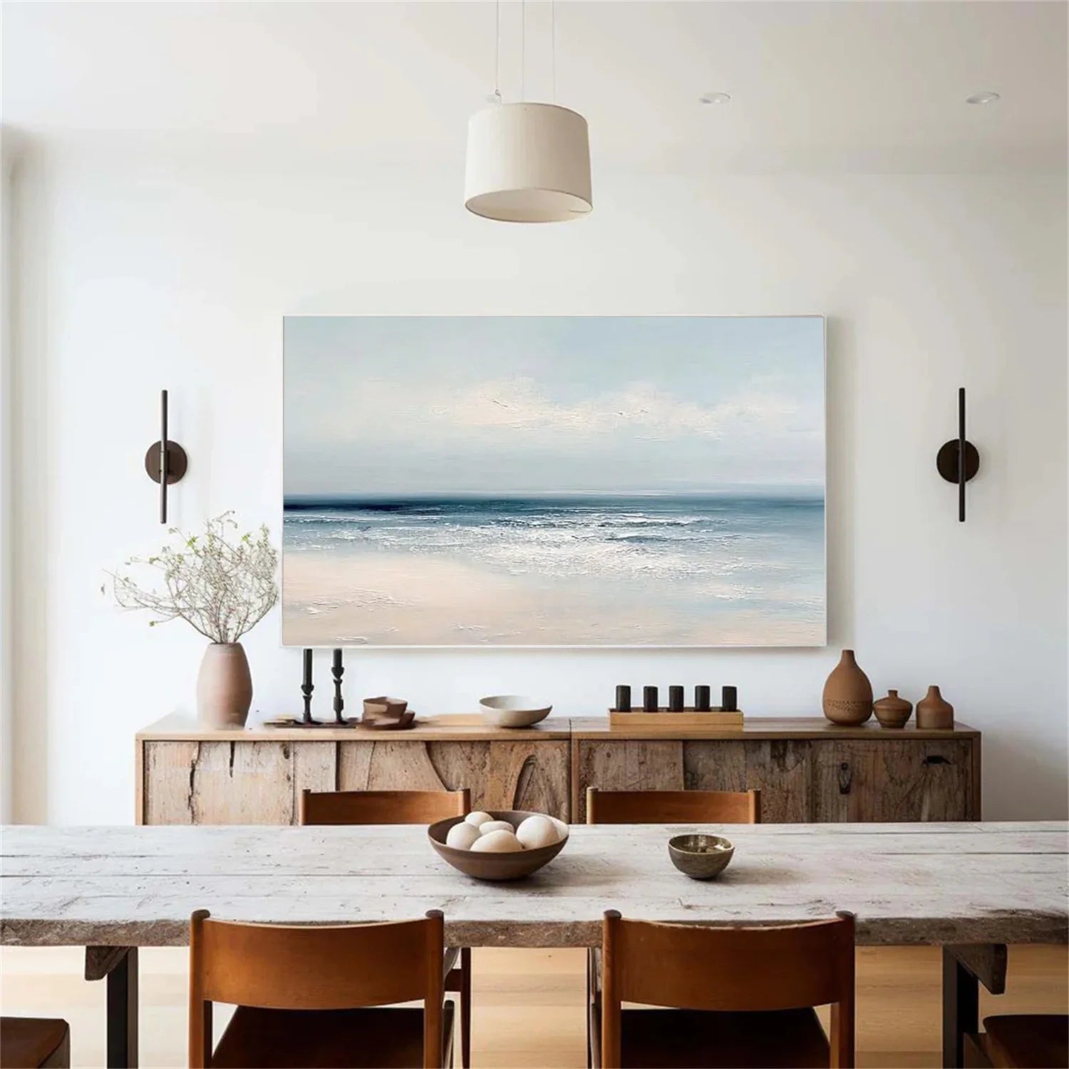 Sea & Sky Abstract Wall Art #MS257