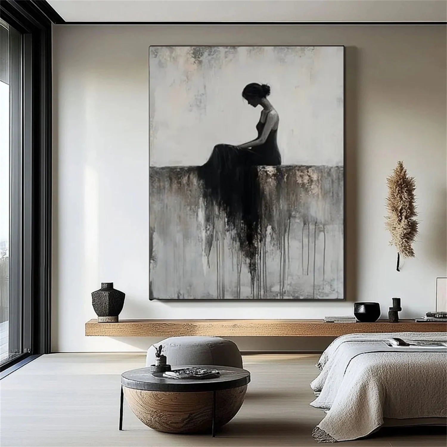 Abstract Portrait Wall Art #AP114