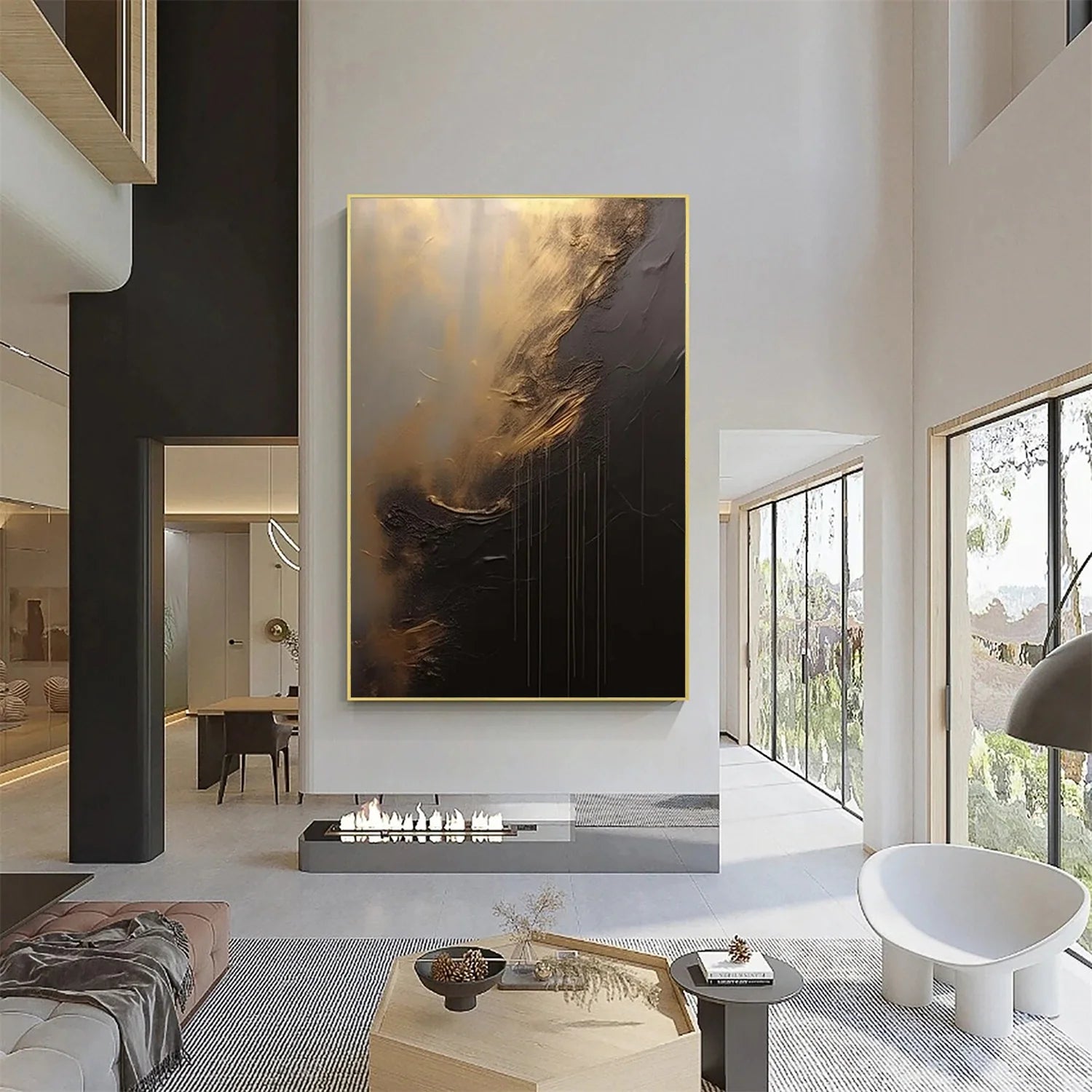 Abstract Canvas Art #WS644