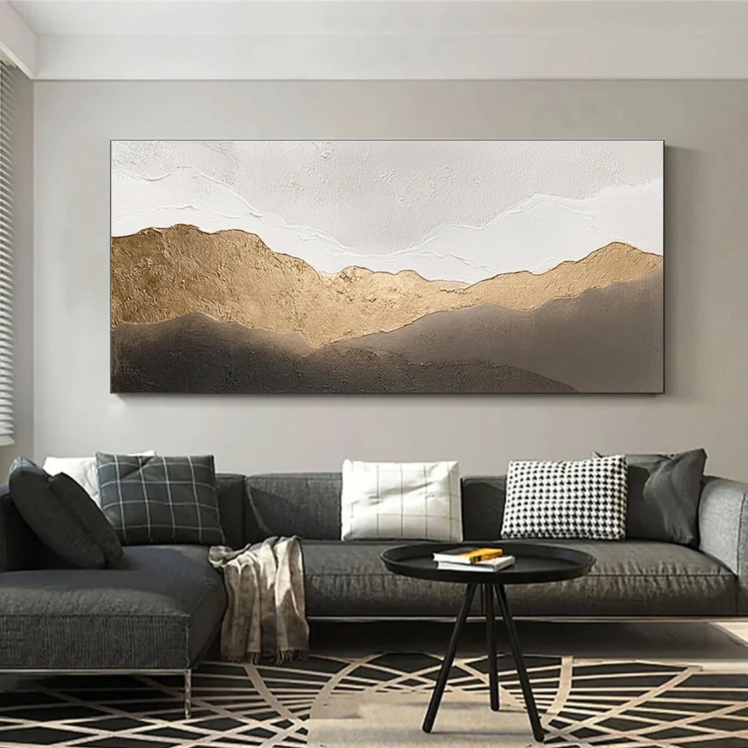 Minimalist Mountain Canvas Art #MM399