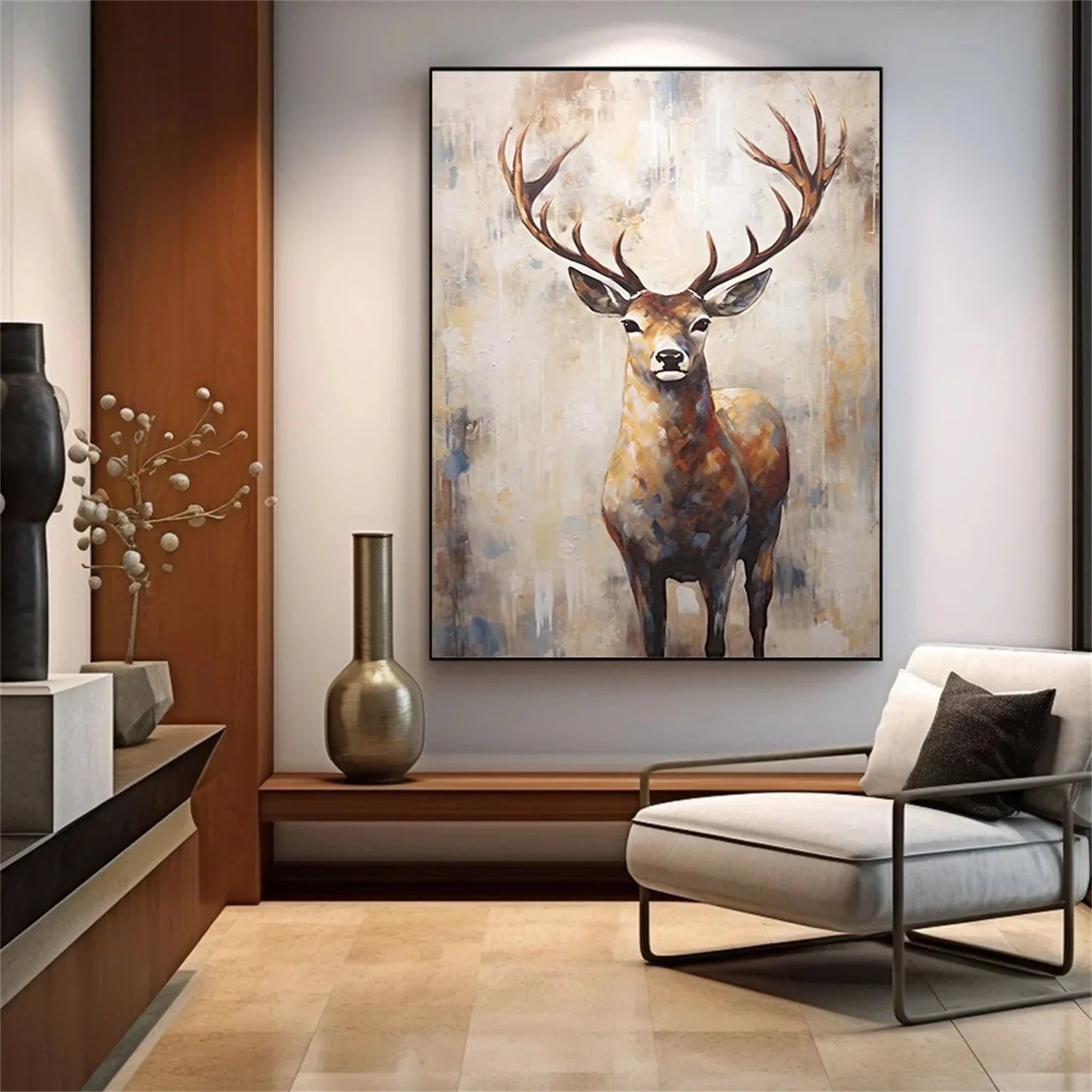 Abstract Animal Wall Art #AL128
