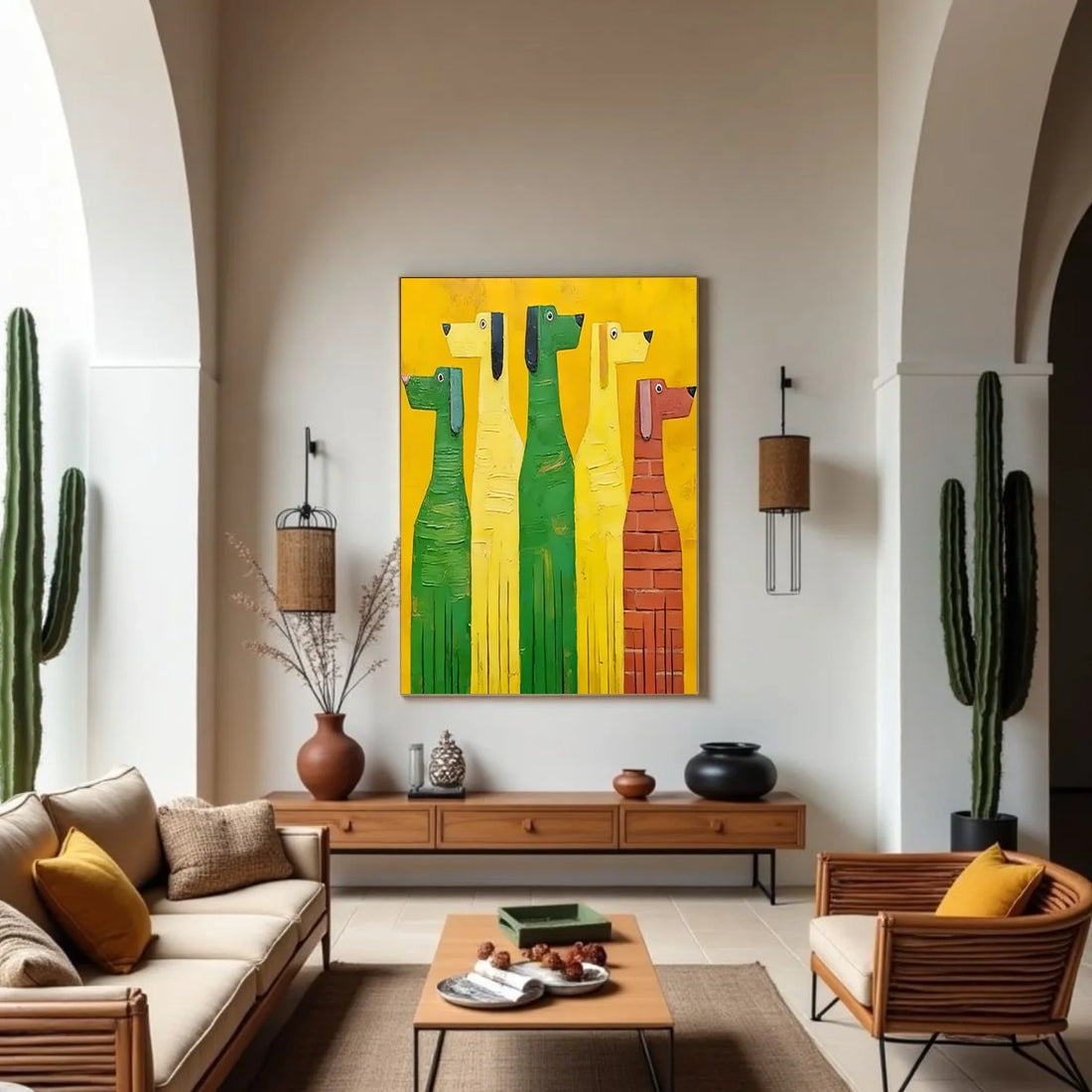 Abstract Animal Wall Art #AL199