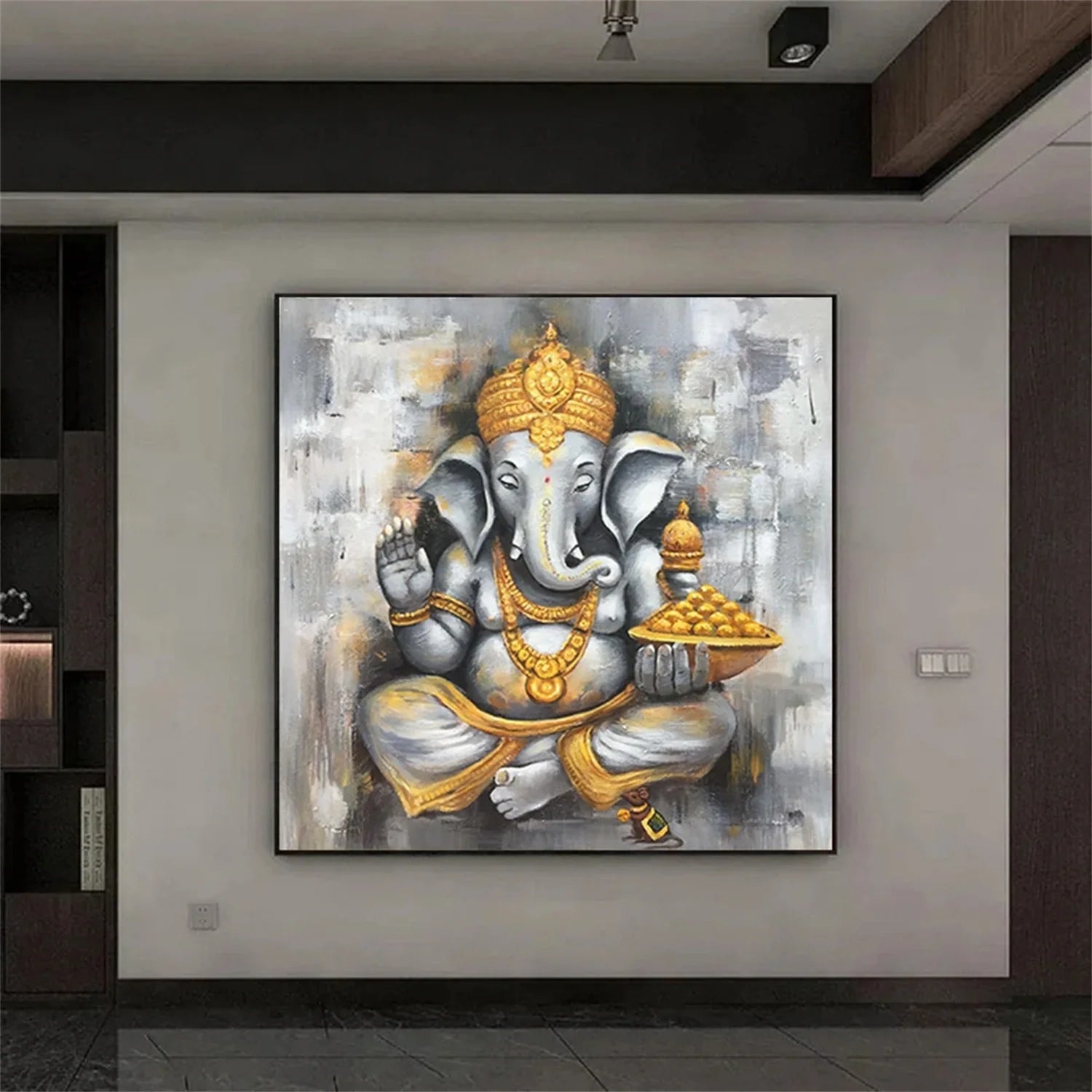 Colorful Abstract Animal Wall Art #AL060