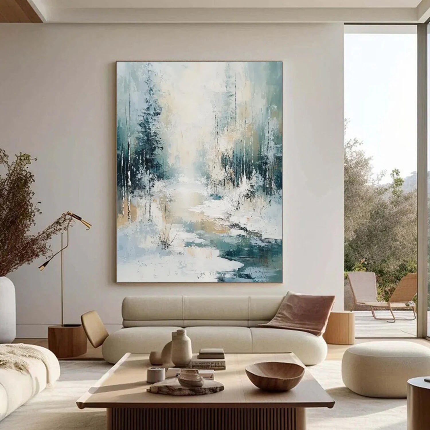 Flower & Tree Abstract Wall Art #ML159