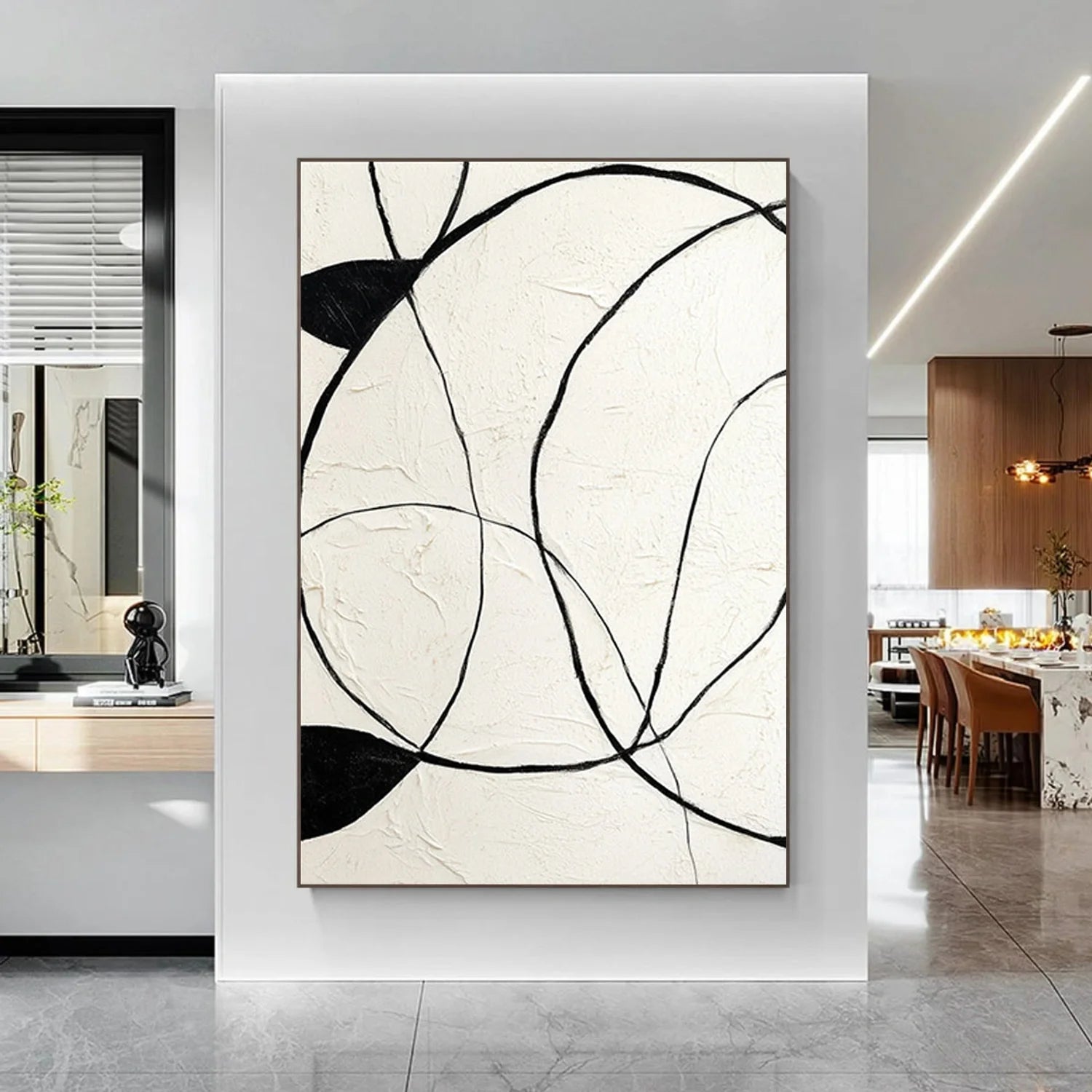 Abstract Canvas Art #WS1060
