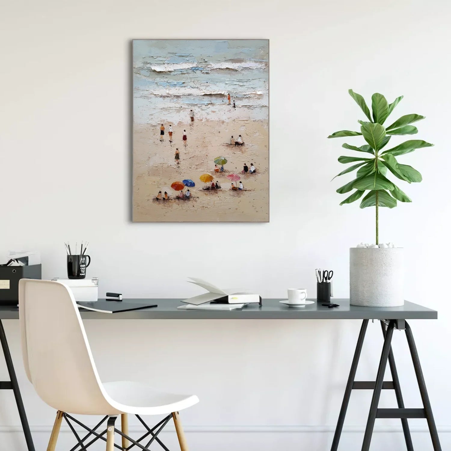 Sea & Sky Abstract Wall Art #MS298