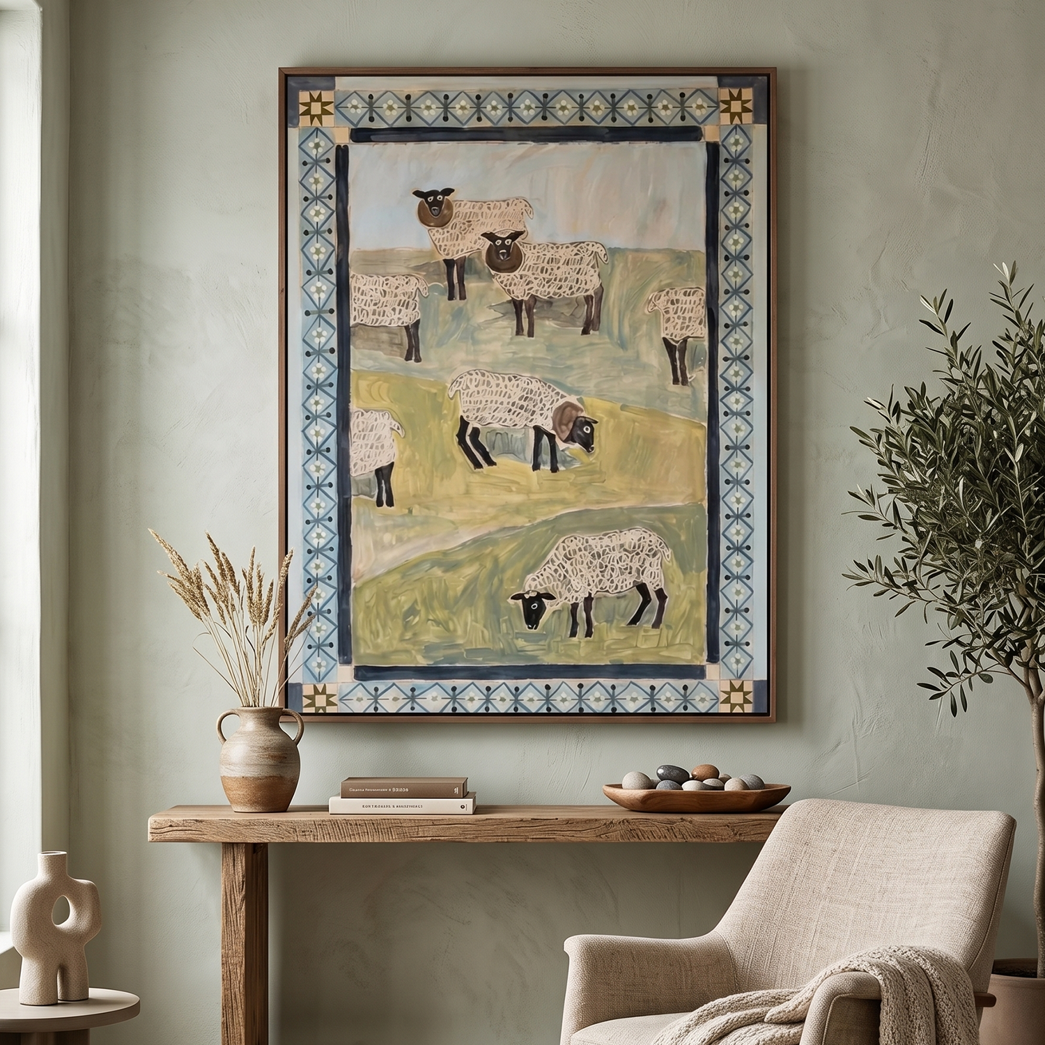 Vintage Americana Art #VA061