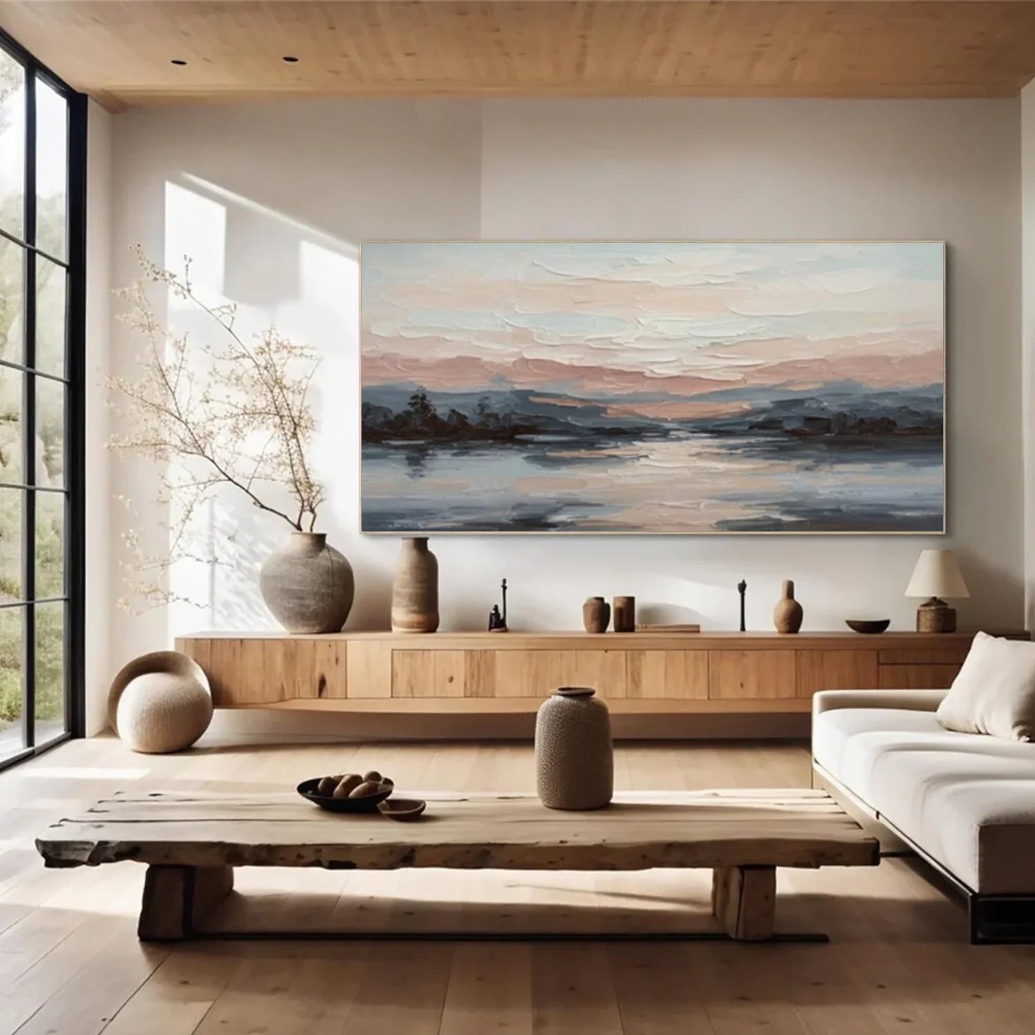 Sea & Sky Abstract Wall Art #MS261