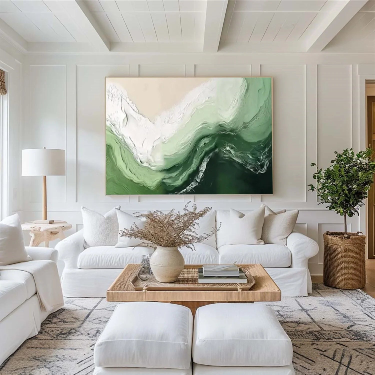 Sea & Sky Abstract Wall Art #MS251