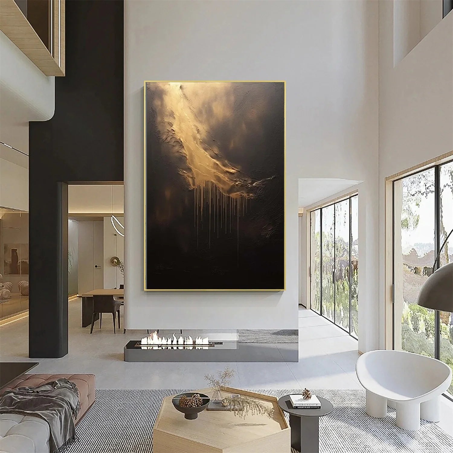 Abstract Canvas Art #WS645