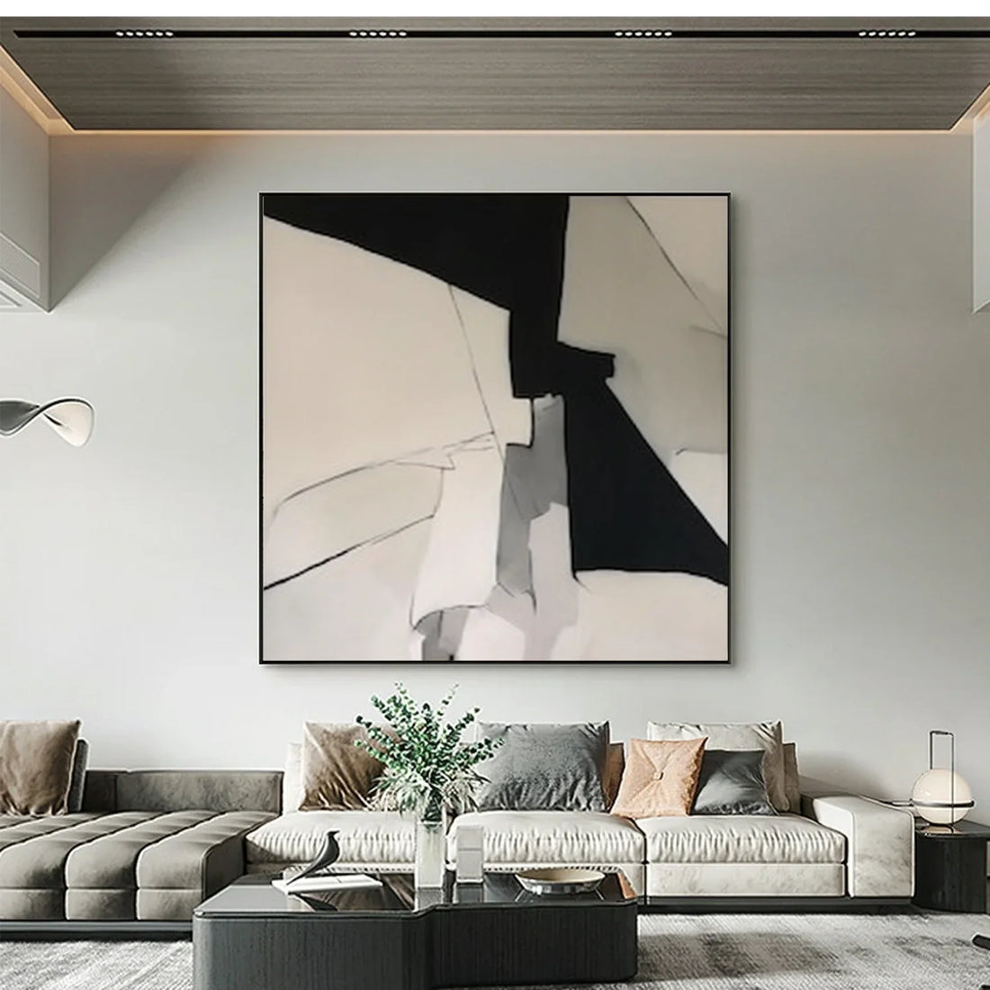 Abstract Canvas Art #WS673