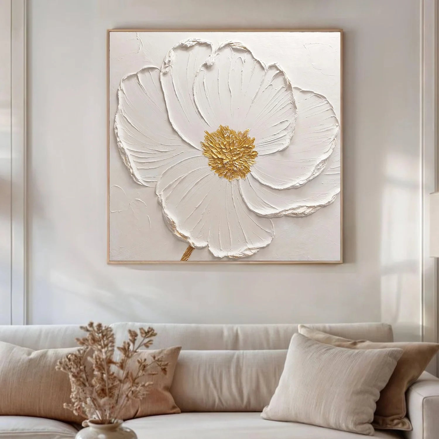Flower & Tree Abstract Textured Wall Art #ML184