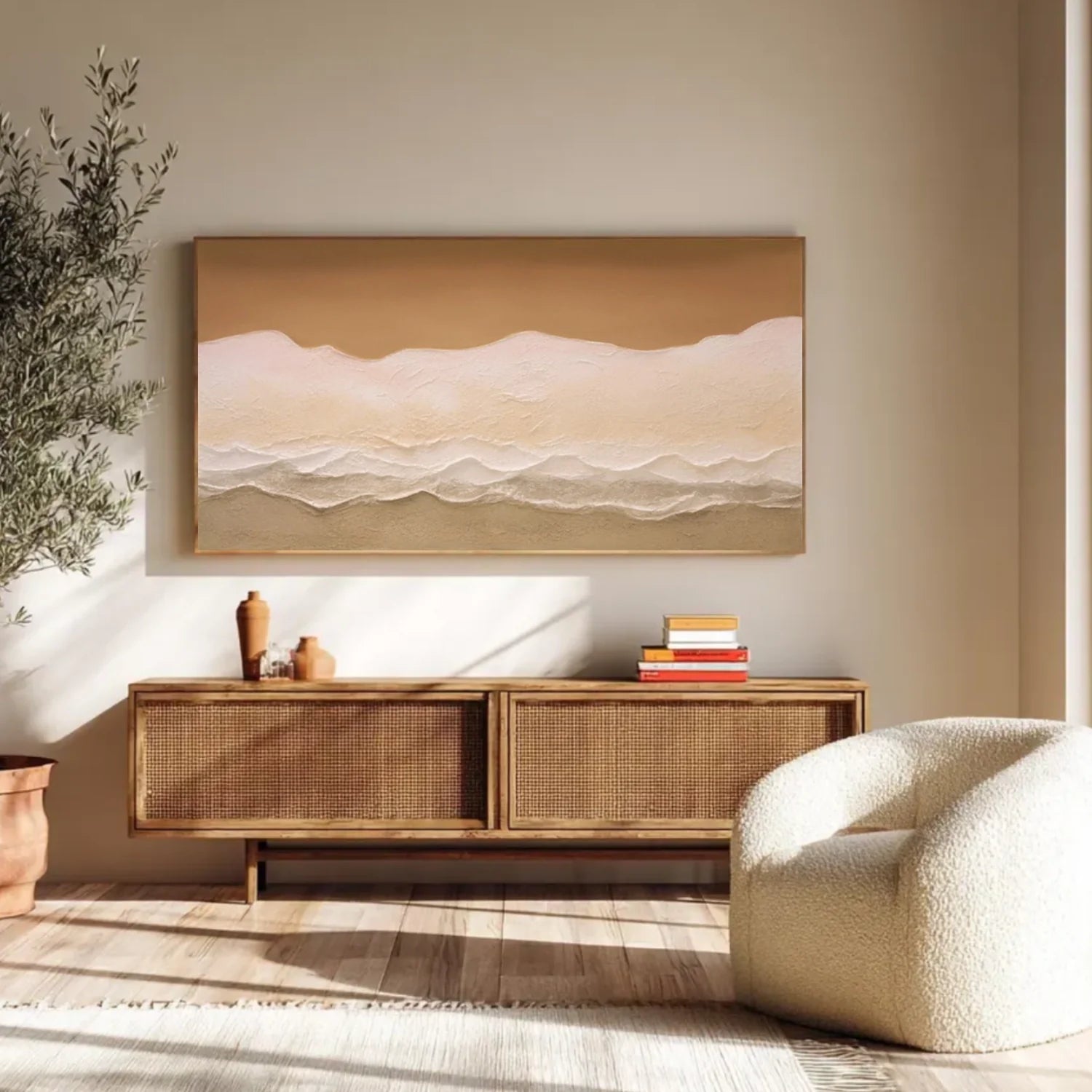 Sea & Sky Abstract Wall Art #MS287