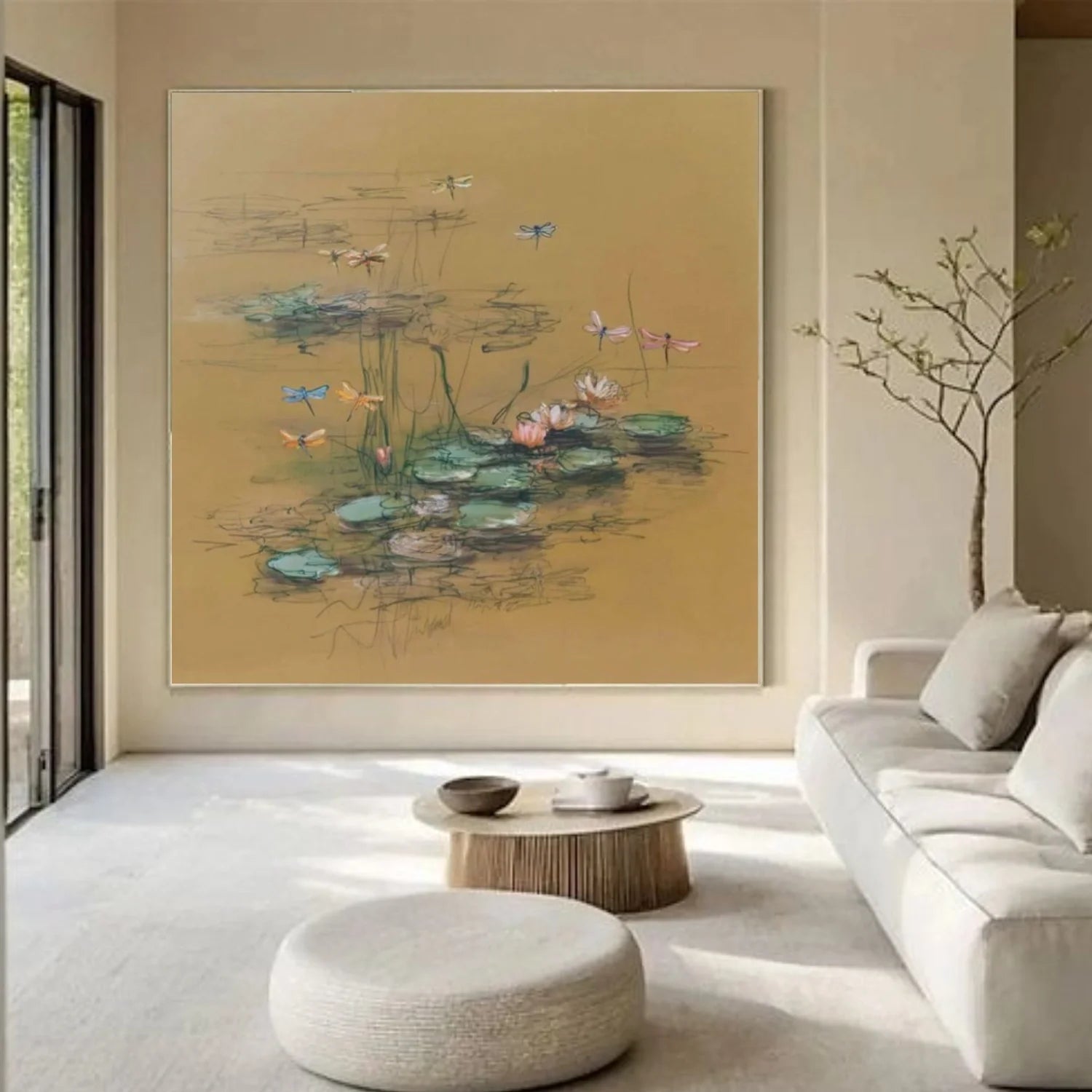 Flower & Tree Abstract Wall Art #ML175