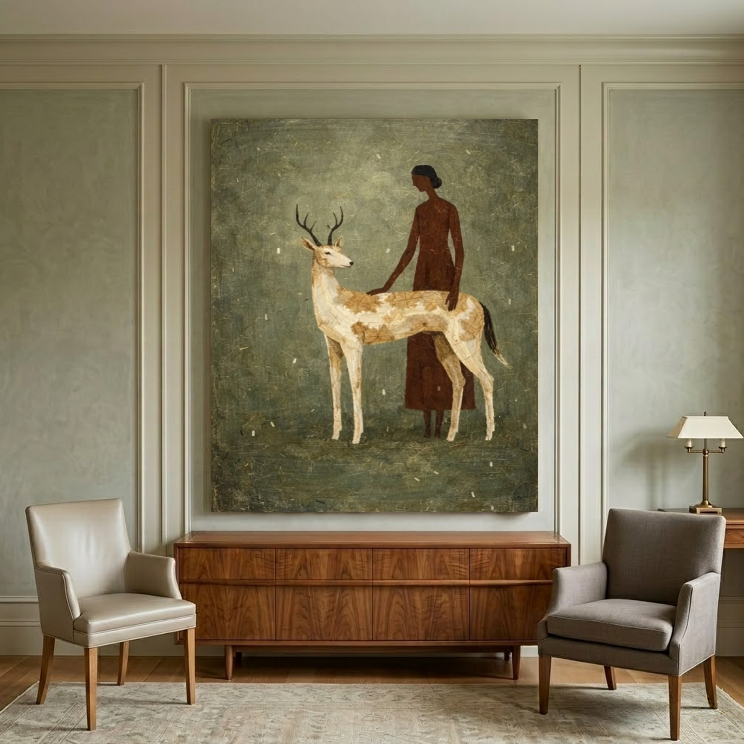 Vintage Americana Art #VA062