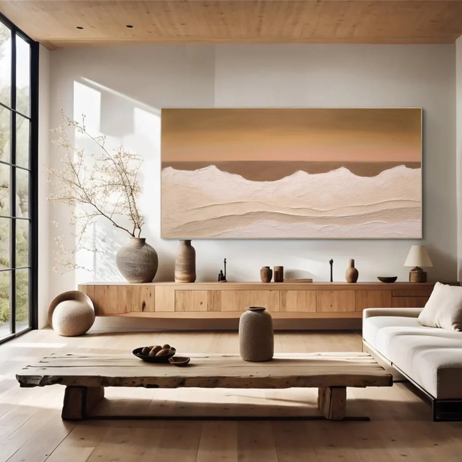 Sea & Sky Abstract Wall Art #MS288