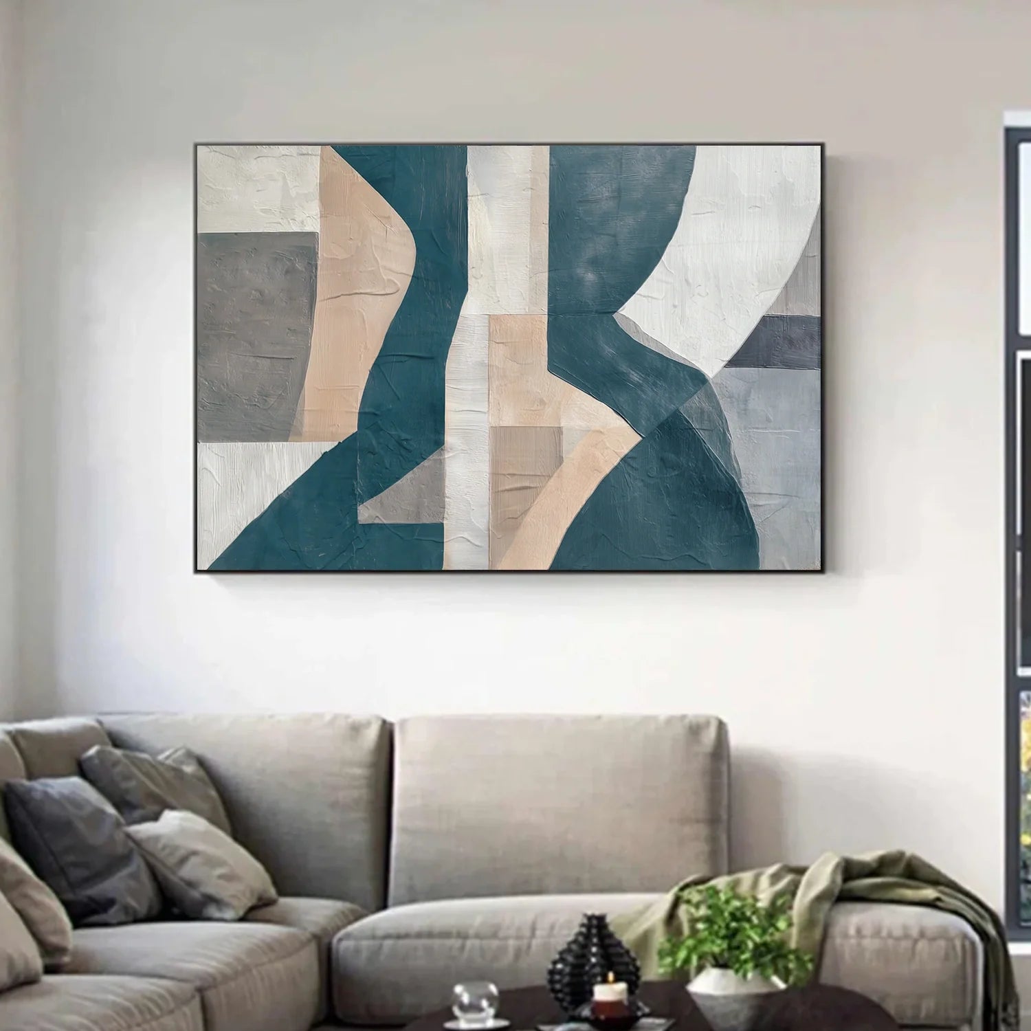 Abstract Canvas Art #WS874